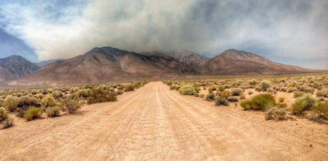 Smoke from the Schaeffer Fire